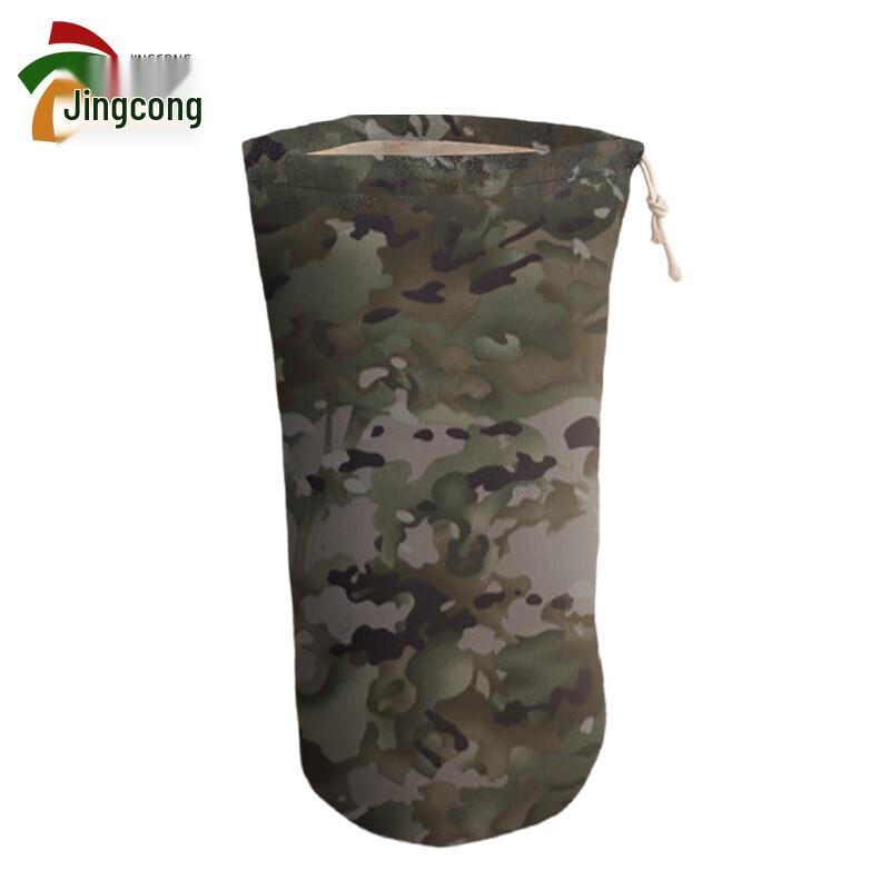 Cylindrical Oxford Drawstring Storage Bag