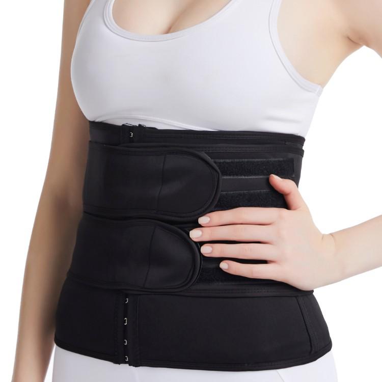 Damen-Mieder, figurformender Schwitzgürtel, verstellbarer Neopren-Taillengürtel mit Sport für den Bauch