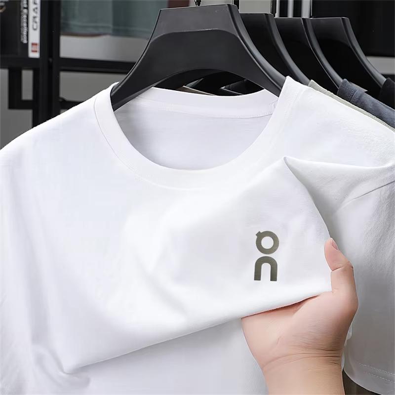 Classic Logo Trendy Sports Brand Tshirt Cotton Graphic Tee Unisex Unisex Summer Streetwear
