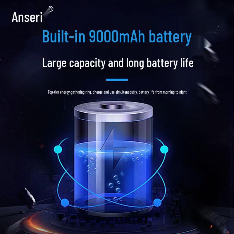 מאוורר מותניים נלבש של Ansell הנטען באמצעות USB