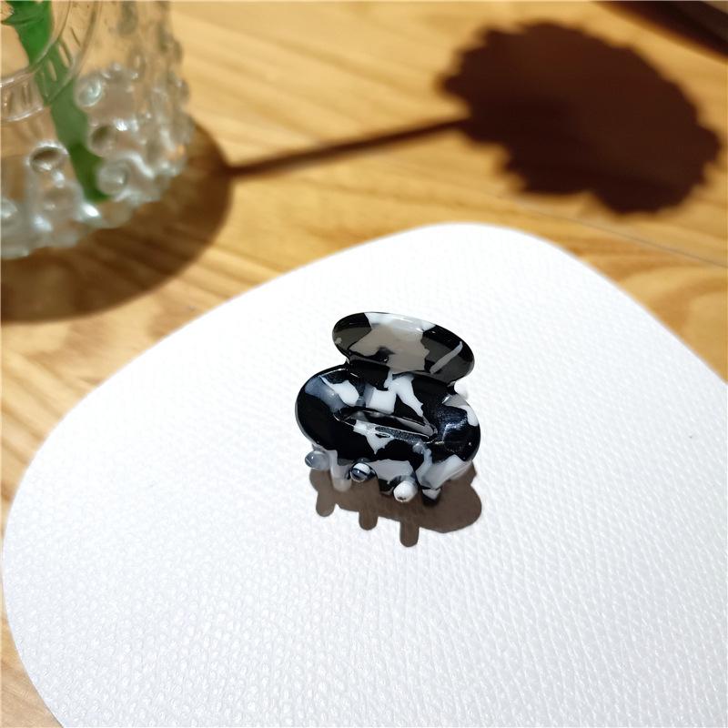 

Винтажная заколка-краб женская заколка для волос милая маленькая цветная ацетатная заколка для волос аксессуары для волос для девочек заколки-крабы для волос новые