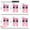 2pcs, Upscale Curtains 2D print Eyelash Printing Versatile 100% Polyester (without rod) Decorations Clearance for Room, Kitchen,