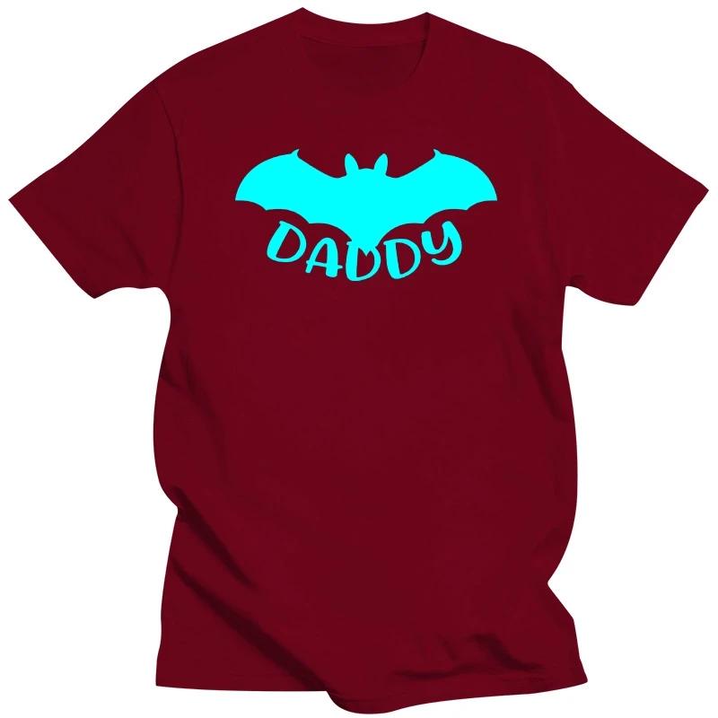 Bat Daddy Print Men T-shirt Halloween Horror Movies Trick or Treat Tshirt Fashion Harajuku T-shirt Luminous Oversized Streetwear