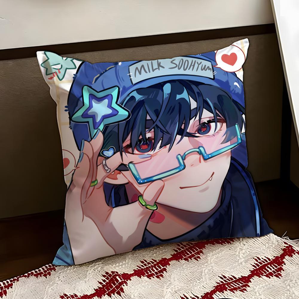 Alien Anime SStage Cushion Cover Reversible Soft Durable Pillow Cover Home  Car MultiScene Use for Daily Comfort