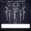 For Volvo XC90  2024 Gearbox Panel Navigation Screen Automotive Interior TPU Protective Film Anti-Scratch Sticker