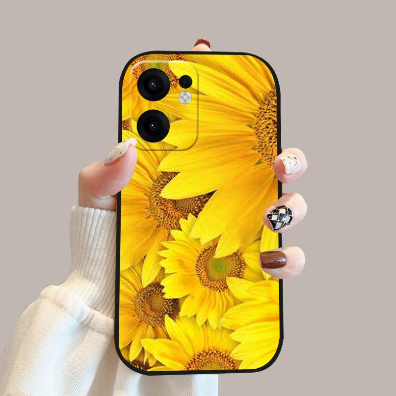 Cartoon Case For Oppo Reno13 F Shockproof Soft Silicone TPU Phone Cover For Oppo Reno 13 F 13F 4G 5G Coque Reno13F Fundas Capa