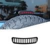 Rear 3rd Third High Brake Light Lamp Cover Trim Frame For Ford Bronco 21+Black