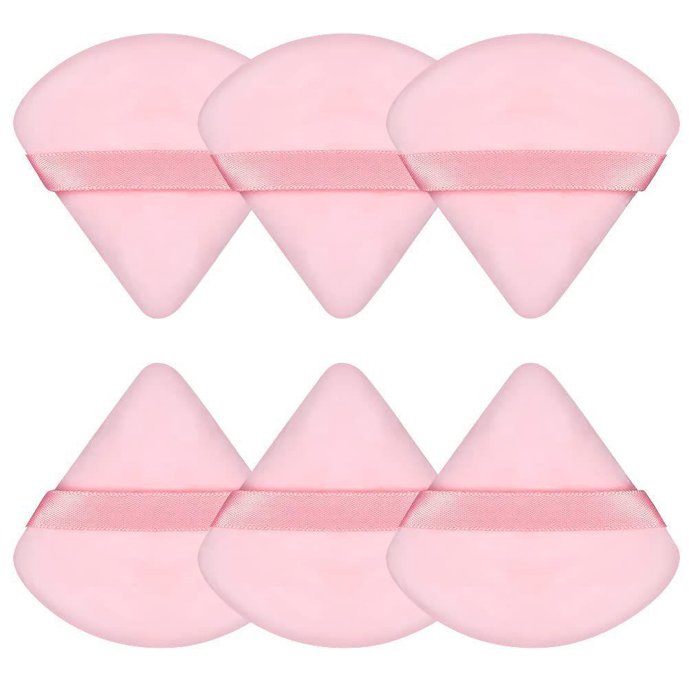 Cross-Border Triangle Powder Puff: Loose Powder Makeup Tool