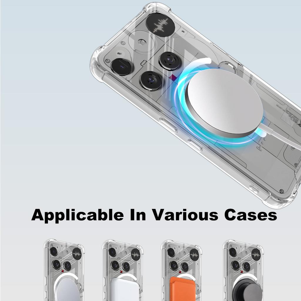 For Nothing Phone 3 5G Phone Case IMAK Shock-resistant Soft Space Magnetic Case