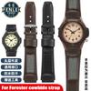 Für Casio Forester Classic Retro Forester FT-500WC-3B/5B Vintage Rindsleder Armband 19MM Armband Herren Rindsleder Uhrenarmband