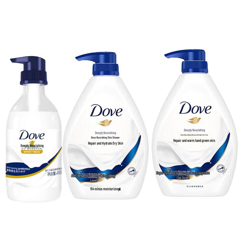 Dove Moisturizing Shower Gel Combo Pack