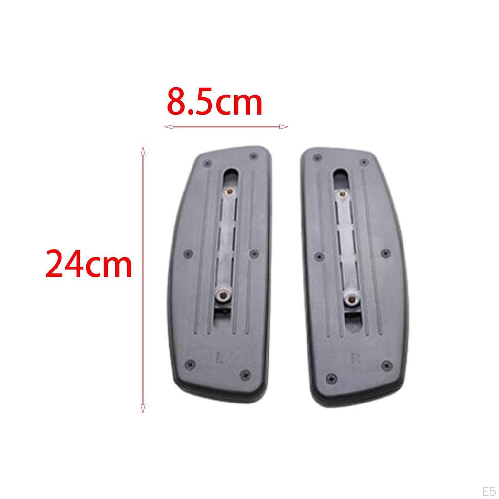 2 Pcs Replacement Armrest Arm Pads for Office Chair Waterproof Comfortable Accessories