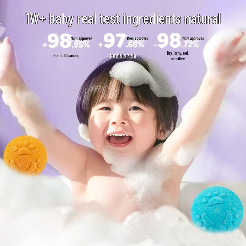 Naibaoli Kids' Bubble Bath Bombs with Surprise Toys
