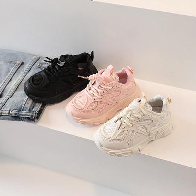 Children Mesh Breathable Sneakers Spring Autumn New Baby Soft Bottom Casual Shoes School Sports Sneakers For Boys Girls