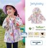 JELLYBABY Girls' All-Over Print Waterproof Windbreaker Jacket