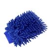 Dual-Sided Coral Chenille Microfiber Car Wash Gloves