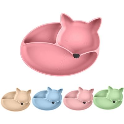 Bols Bébé Qualité Alimentaire Poignée Antidérapante Assiette à Ventouse Premium pour Tout-Petit