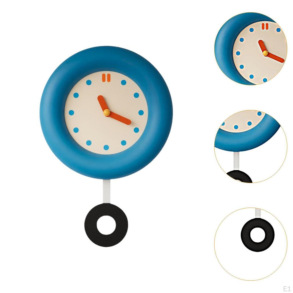 Analoge runde Wanduhr für Wohn- und Lernumgebungen