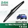 Wycieraczki tylnej szyby, Wymienne wycieraczki premium na każdą porę roku Dla Mini Paceman R61 1.6 2.0 2011-2016
