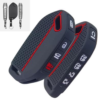 Kia EV5 K3 Key Bag: Soft Silicone Cover for 4+5 Button Models