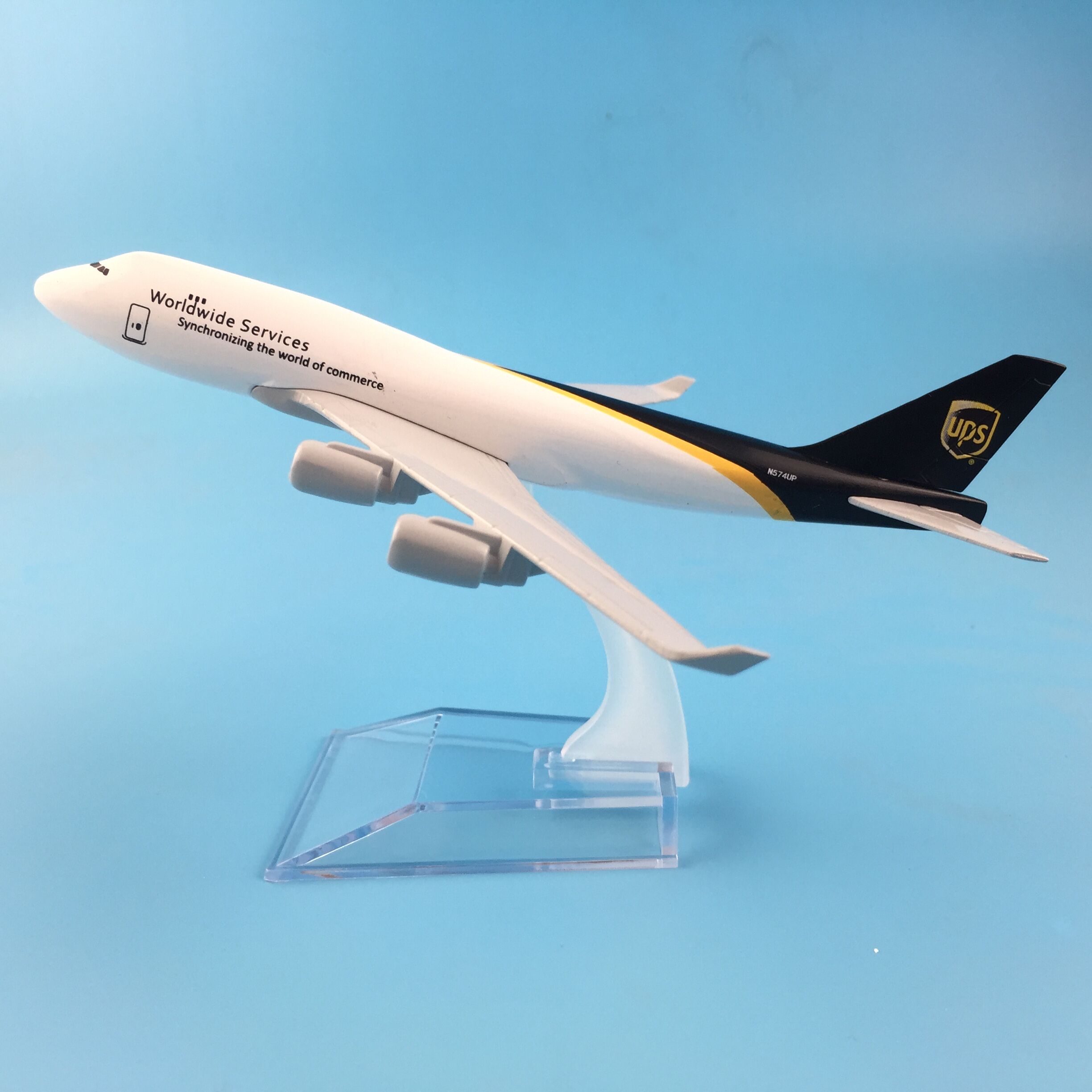 16см Модель самолета Dhl Boeing B757 Ups Boeing B747 Fedex Express Airbus A380 Модель самолета 1:Металлические литые самолеты масштаба 400
