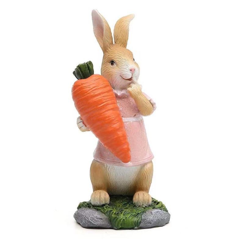 Easter Bunny Hatching Eggs Rabbit Year Decorative Items Easter Bunny Cute Decorative Items for Home Design