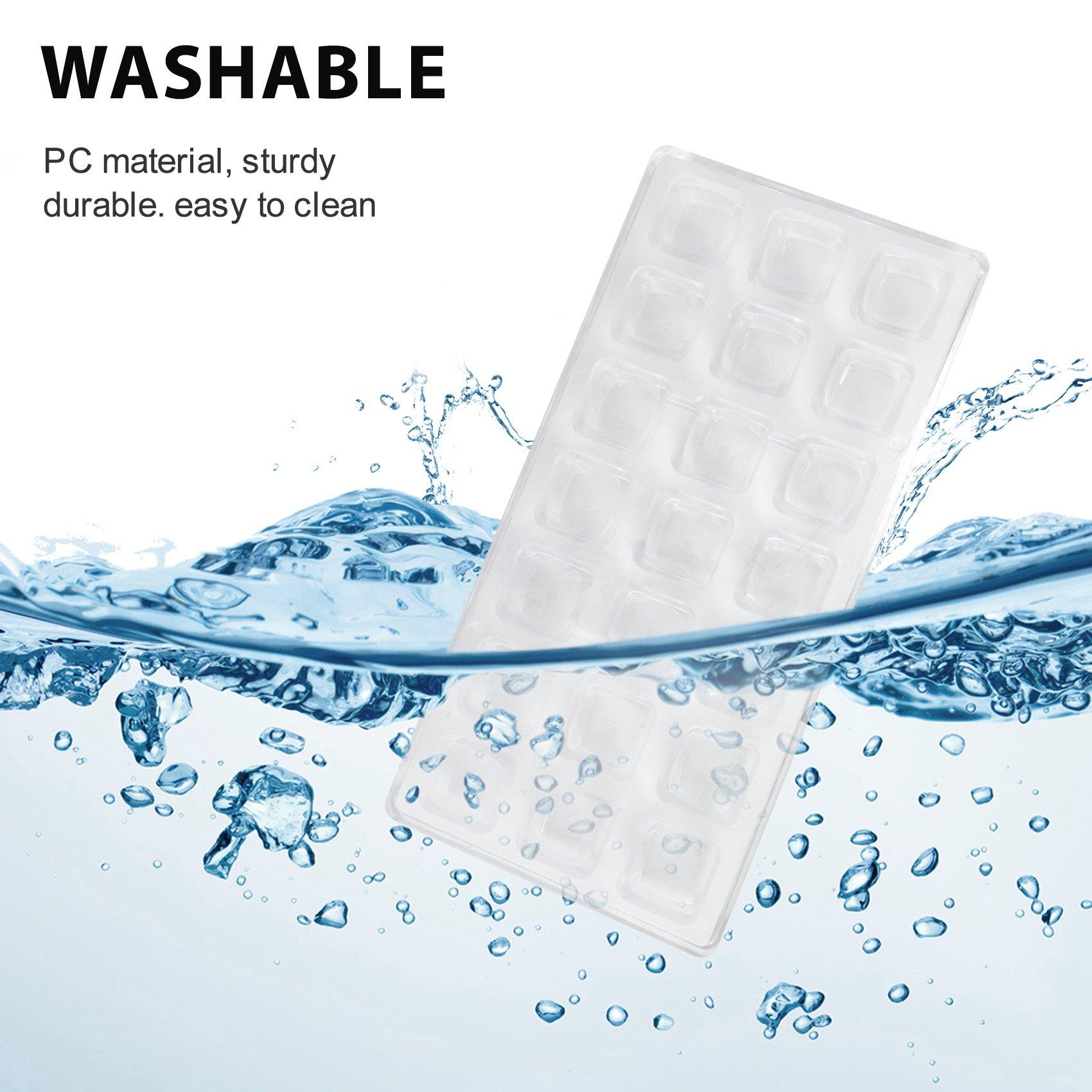 M-Modern-3D Chocolate Mold Homemade Square Chocolate Diy Pastry Tools Polycarbonate Chocolate Moulds прозрачный