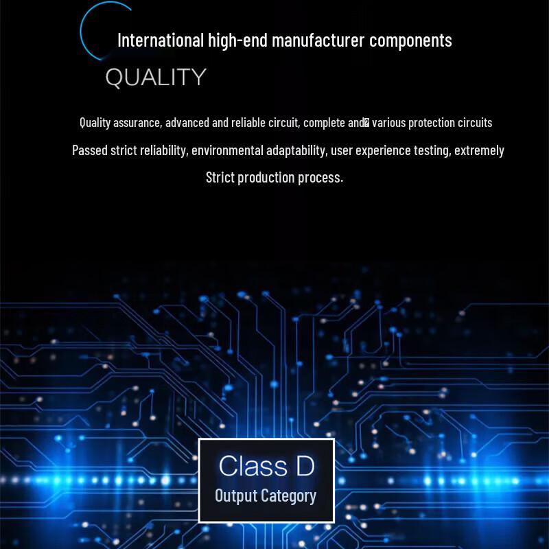 HuiDu HD-A224 Class D Professional Power Amplifier (CN version)