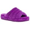 UGG Fluff You Sheepskin Slippers Simple Comfortable Men Slippers Purple 1117473-PLSK