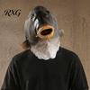 Comfortable Latex Animal Headgear Funny Fish Head Mask, Realistic Carp Cosplay Prop, Soft Prank Mask for Party Prank, Trick or Treat Halloween