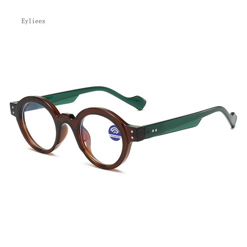 Women Retro Glasses Anti Blue Light Eyeglasses Fashion Round Frame Men Eyewear Gafas Hombre Eyeglasses