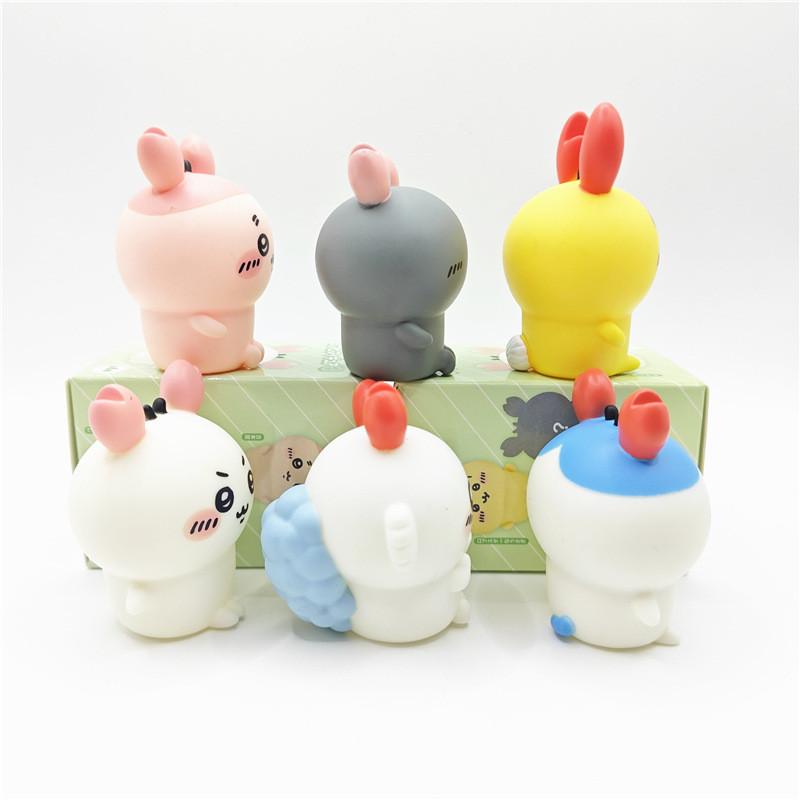 Entzückende selbstironische Bär Krabbe Hummer Blindbox Figur Serie PVC Sammlerstück Spielzeug Modell