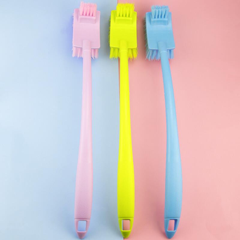 Haistick HK-8035 Double-Sided Long Handle Toilet Cleaning Brush