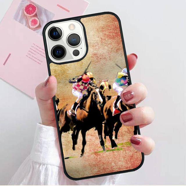 Horse Pony Pattern Phone Case Cover For iPhone 17 Air 15 16 Pro Max 14 13 12 11 Pro Max Plus Shell