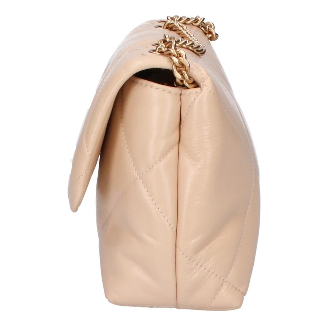 Tory Burch [154706] Kira Diamond Quilted Convertible Small Shoulder Bag beigeUsed