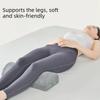 Half Cylinder Half Moon Bolster Pillow Ergonomic Semi-Roll Knee Pillow Leg Massage Pad  Home Use
