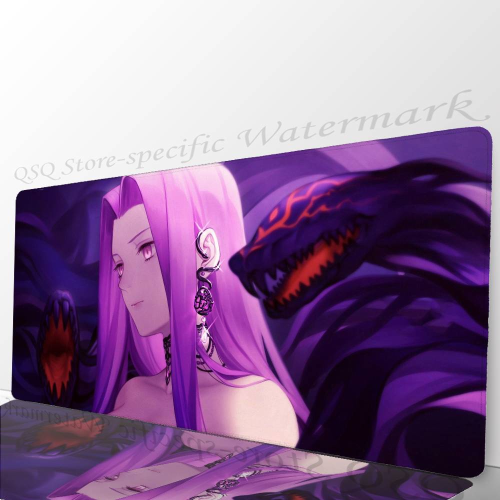 M-Medusa Anime Game Fate Mousepad Non-slip Suitable For Office Computers Laptops E-sports Game Desk Mats XXL Keyboard