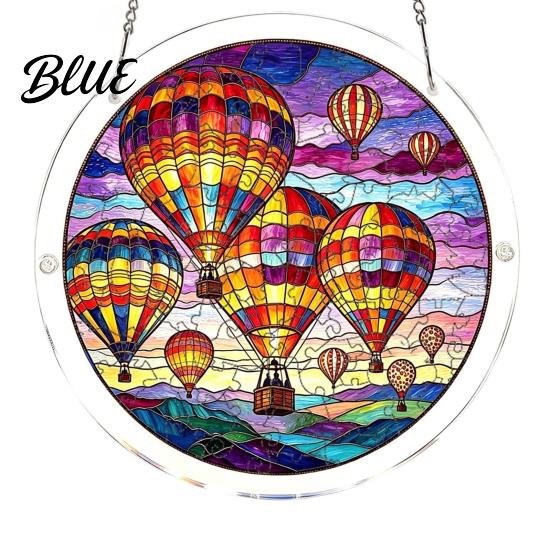Father Day Decorative Puzzles Craft Jigsaw 83 Suncatcher Puzzle Acrylic Pcs DIY Kit for Gift For Women Adults