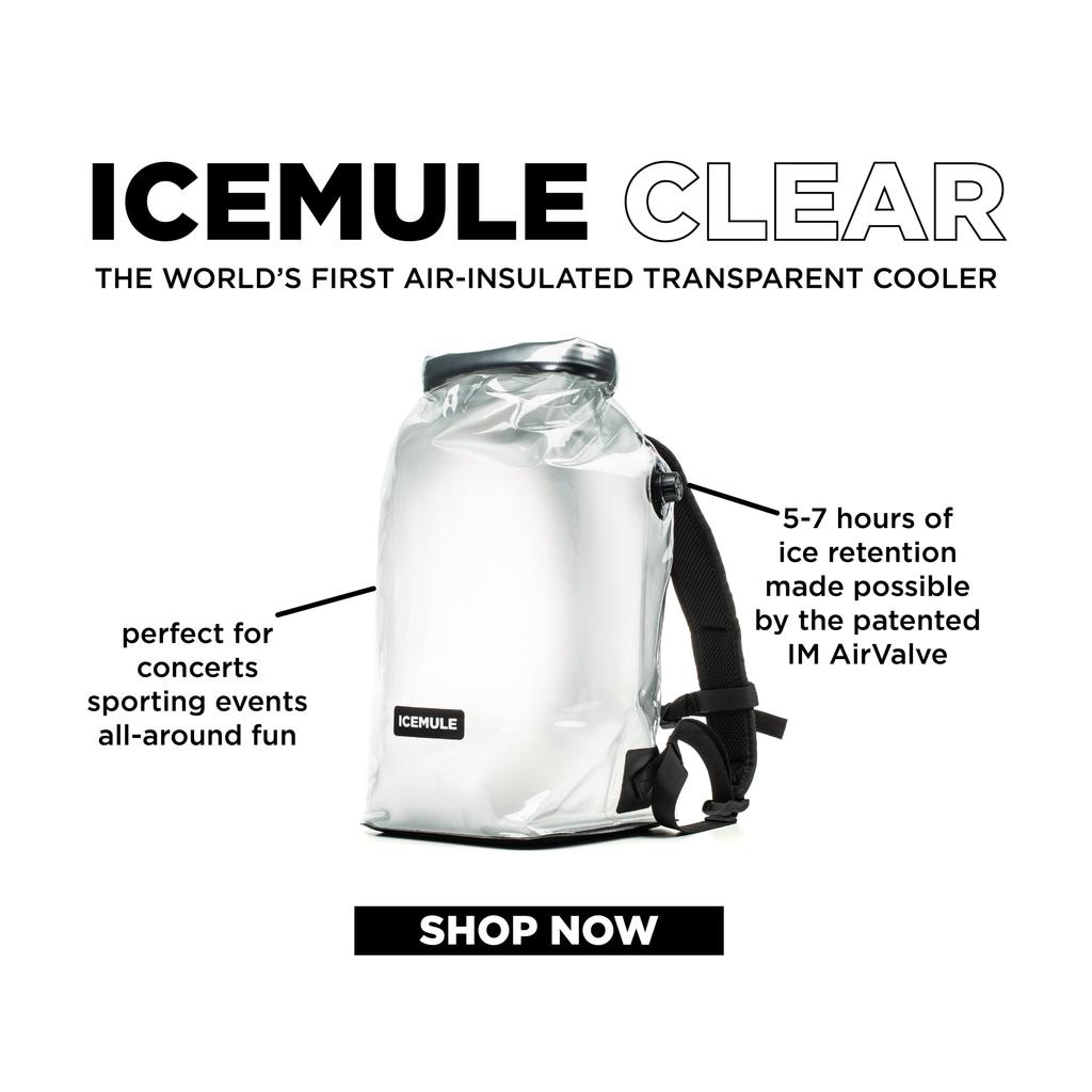 ICEMULE Outdoor Camping Kühltasche Jaunt Clear 15L Japanisch 59451 [Originalprodukt]