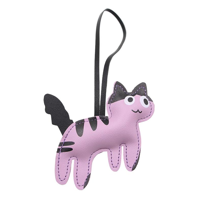 1PC/2PCS Ornament Mobile Phone Pendants Keychains Gifts For Cat Lovers Cartoon Shape Clothing Accessories Multicolor