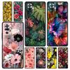 Abstract Plants Flower Phone Case Cover for Redmi 14C 10C Note 15 14 13 12 10 11 K40 Pro Plus 5G Shockproof Soft TPU Shell Bags