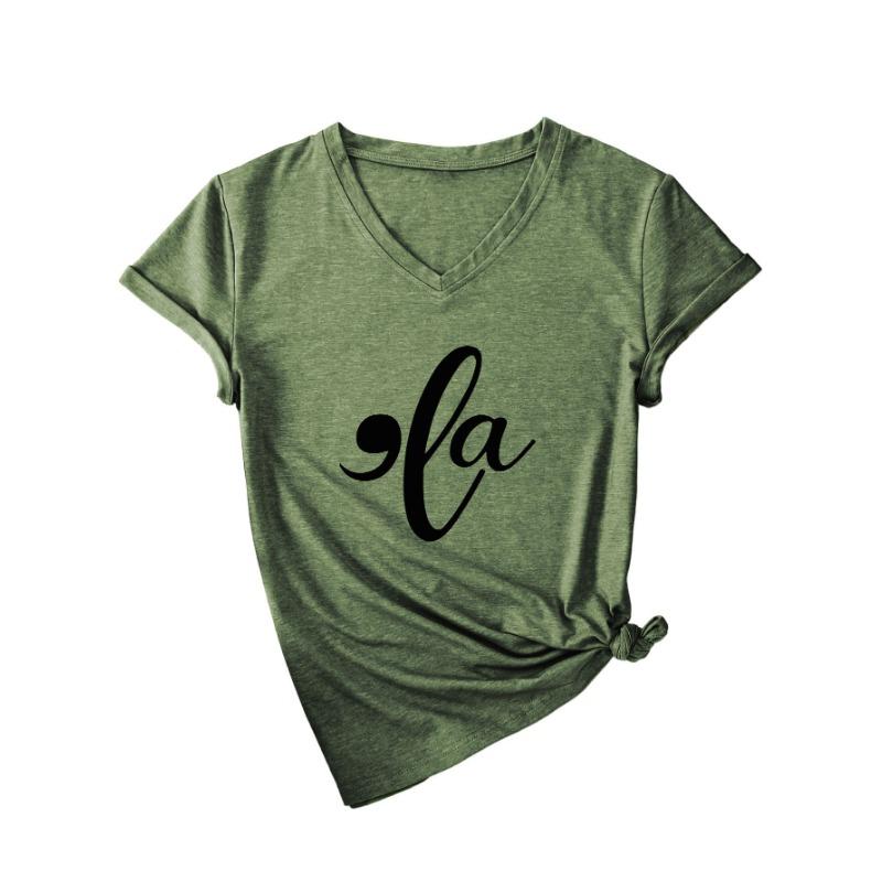 

Женские футболки с V-образным вырезом, простые, повседневные, с коротким рукавом, удобные, универсальные XXL