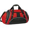 Fitness Bag with Shoe Compartment Adjustable Padded Shoulder Strap Plastic Molded Interlocking Handle Crunch Duffel Bag