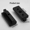 Pack of 100 Plastic Deck Fasteners Strong Composite Flooring Clips Simple Installation for Outdoor Decking Installation