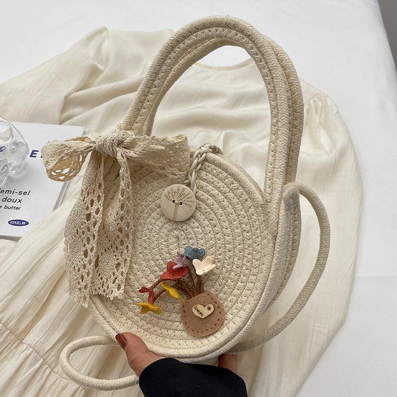 Fashionable Straw Bags for Women New Trendy Crossbody Bags for Women Ins Niche One-shoulder Handbags for Women