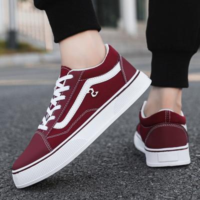 Neue Herrenschuhe klassische lässige Canvas-Schuhe Low Top schwarz Mode Skateboard-Schuhe Board-Schuhe Paar Stoffschuhe