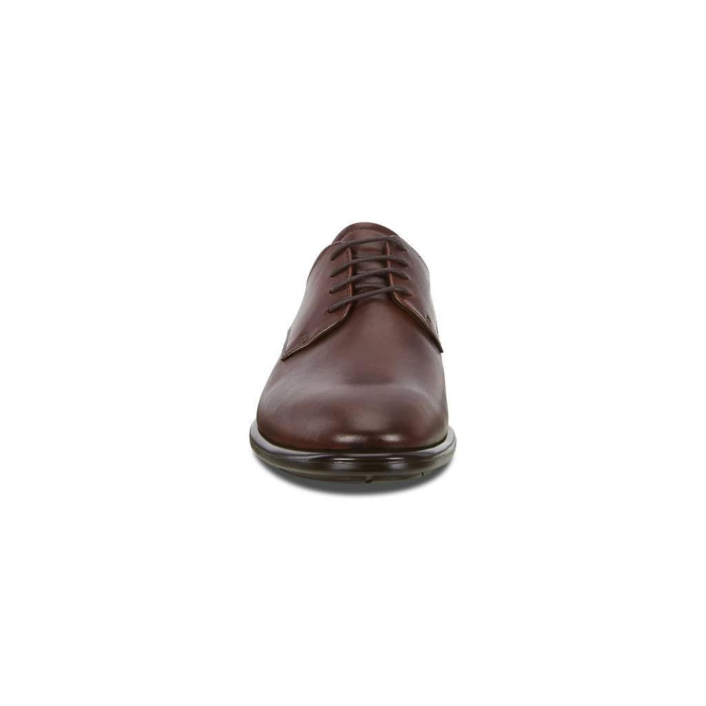 ECCO Herren City Tray Glattleder Kappe Business-Schuhe, Braun, Größe 26,0 cm, 3E