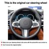 Hand Sewing Car Steering Wheel Cover Funda Volante For BMW M Sport G30 G31 G32 G20 G21 G14 G15 G16 G01G02 G05 Car Accessories