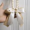 Handmade Valentines Day Wood Beads Garlands with Butterfly Knot For Wedding Decors for Rustics Farmhouses Decors Project
