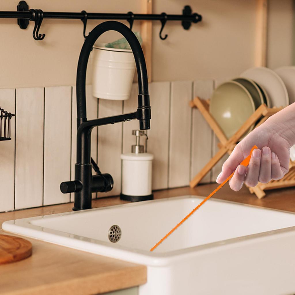 Household Kitchen Toilet Pipe Sink Hair Clog Remover Manual Drain Auger Tool Effective Sewer Unblocker for Bathroom Pipeline
